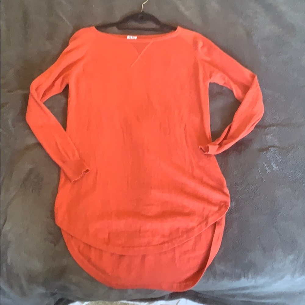 Veto Moda sweater tunic in rust orange  sz Small